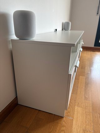 Mueble TV Ikea Brimnes Blanco 180x41x53 cm