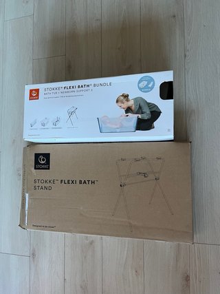 Bañera Stokke Flexi Bath + Patas + Soporte