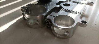 Tijas Ayrton Aluminio 7075 Pitbike MiniGp