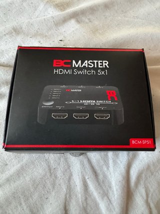 BC MASTER HDMI Switch 5x1 4K/2K 3D