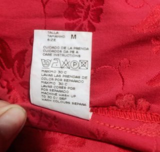 Vestido estilo japonés rojo