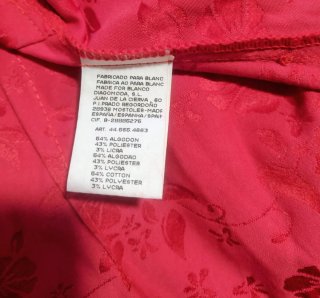 Vestido estilo japonés rojo