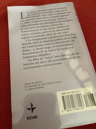 La cultura del Renacimiento en Italia