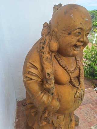 Figura gigante Buda De La Felicidad. 1,50 de alto