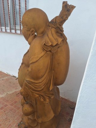 Figura gigante Buda De La Felicidad. 1,50 de alto