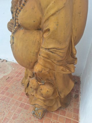 Figura gigante Buda De La Felicidad. 1,50 de alto