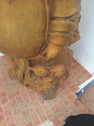 Figura gigante Buda De La Felicidad. 1,50 de alto