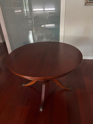 Mesa comedor de ukola, redonda extensible