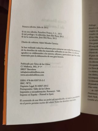 Guía literaria de Londres