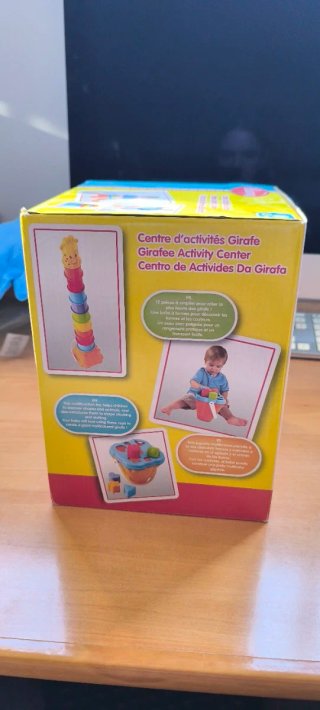 Juego Cubo apilable y bloques de formas