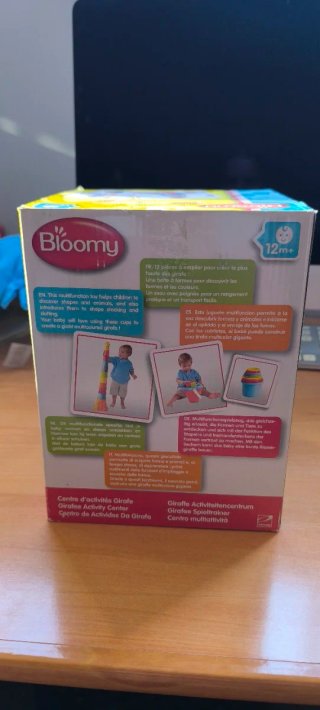 Juego Cubo apilable y bloques de formas