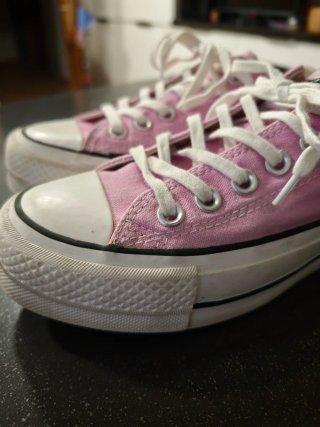 Zapatillas Converse Rosa Plataforma