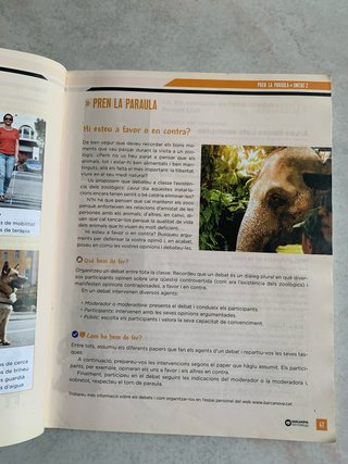 Llengua catalana, 2 ESO