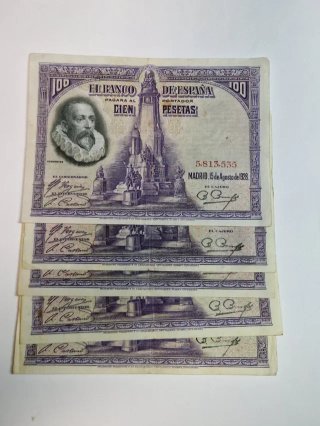 BILLETES 100 PESETAS 1928