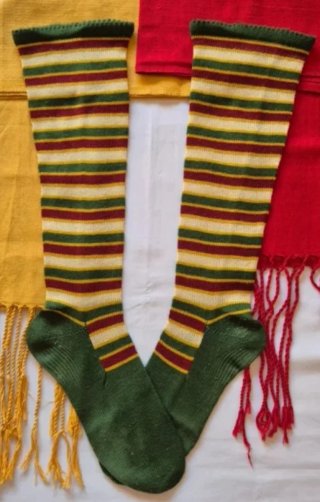 Calcetines de fallero adulto