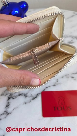 Cartera Beige 12x10 cm.SOLO ENVIO