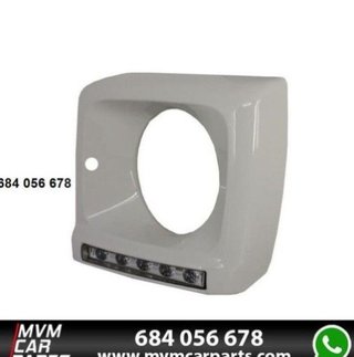 Kit faros delanteros con Luz diurna Cromada para M