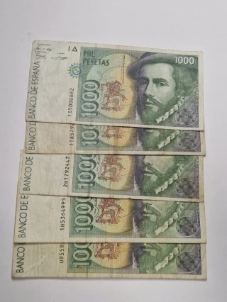 BILLETES 1000 PESETAS 1992