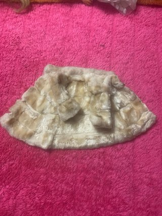 Abrigo visón sintético de muñeca Nancy de Famosa