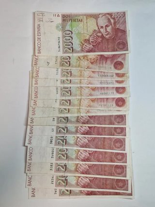 BILLETES 2000 PESETAS 1992