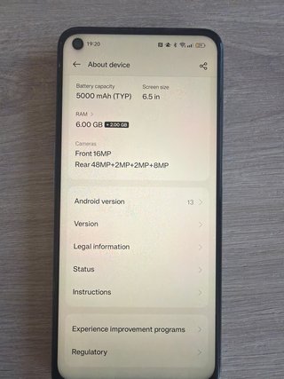 Oppo A74 5G in condizioni quasi perfette