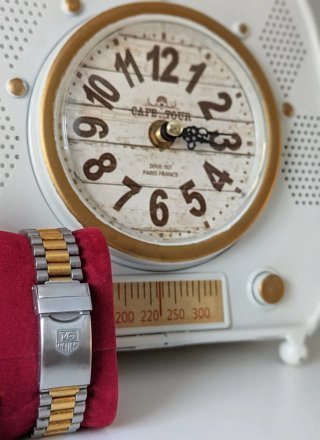 Tag Heuer Profesional Vintage Oro/Plata 35mm