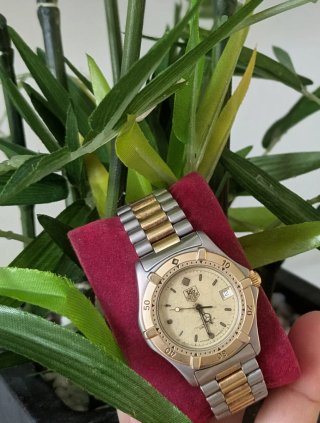 Tag Heuer Profesional Vintage Oro/Plata 35mm