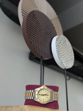 Tag Heuer Profesional Vintage Oro/Plata 35mm