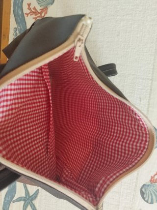 Mochila Carlalluna con estampado de zorros