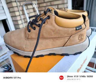 Botines,Botas Timberland Beige/Marrón Originales