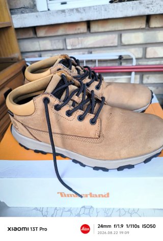 Botines,Botas Timberland Beige/Marrón Originales
