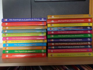 coleccion completa libros kika super bruja nuevos