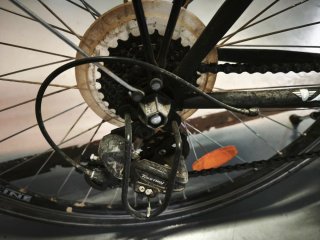 Bicicleta de paseo Zündapp negra
