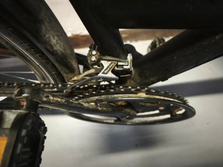 Bicicleta de paseo Zündapp negra