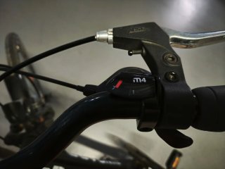 Bicicleta de paseo Zündapp negra