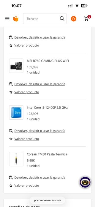 Placa Base MSI B760 Gaming Plus Wifi