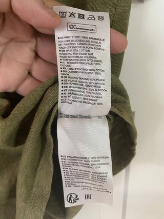 Camiseta Marc O'Polo Verde Oliva Talla S