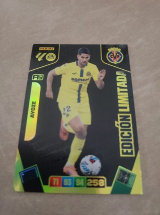 Carta Panini Edición Limitada Ayoze