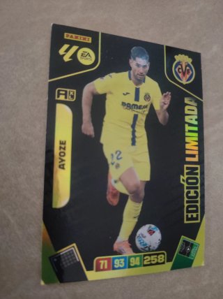 Carta Panini Edición Limitada Ayoze
