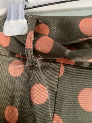 Falda pantalón Zara Raso Lunares