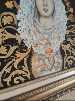 Cuadro Virgen de los dolores torredonjimeno