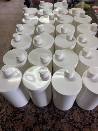 55 contenitori da 1L con tappo e dosatore