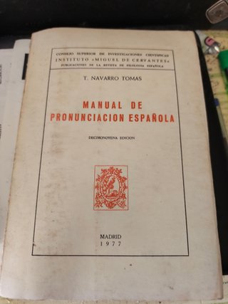Manual de pronunciación española