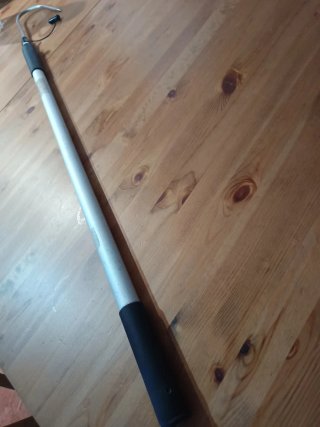 Bichero de pesca metálico