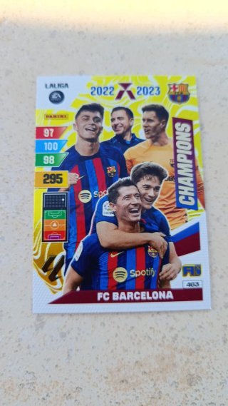 Cromo FC Barcelona Champions 2022-23