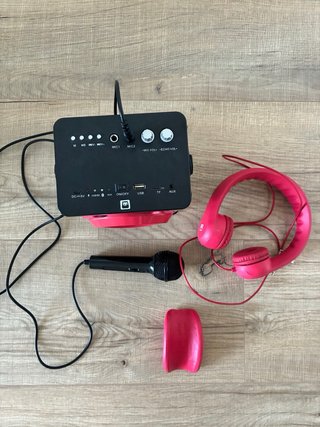 Karaoke Infantil con Micrófono y Auriculares