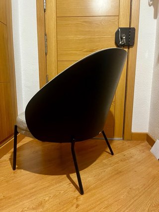 Sillón Kave Home Gris
