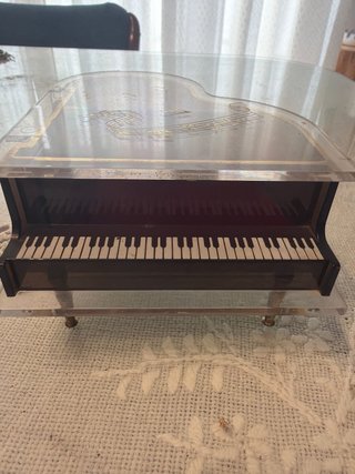 Caja Música Piano Cola Love Story