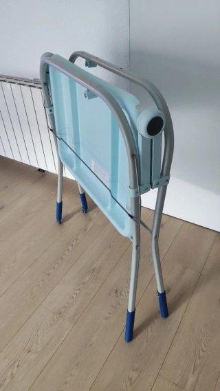 Cambiador bañera bebé azul