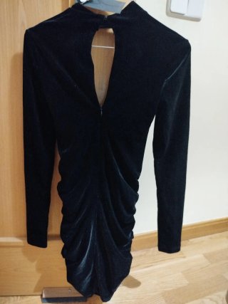 Vestido Bershka Negro Gala
